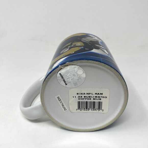 St. Louis Rams Coffee Cup Mug Los Angeles LA Rams NFL Vintage - Picture 5 of 5
